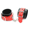 Generique Menottes de poignets Cuffy Noir-Rouge
